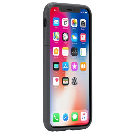 Bumper Incase Frame Case iPhone X gris metal