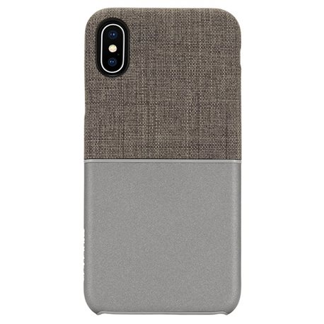 Carcasa iPhone X Incase Textured Snap Gris