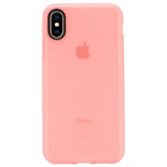 Carcasa iPhone X Incase Lattice rosa coral