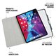 Funda Pipetto Origami Pencil iPad Pro 12,9" 4º Gen 2020 gris