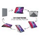 Funda Pipetto Origami Pencil iPad Pro 12,9" 4º Gen 2020 gris