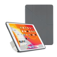 Funda Pipetto Origami iPad 10,2" 8ª y 7ª Gen gris