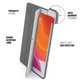 Funda Pipetto Origami iPad 10,2" 8ª y 7ª Gen gris