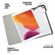 Funda Pipetto Origami iPad 10,2" 8ª y 7ª Gen gris