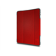 Funda iPad 10,2" 8ª y 7ª Gen STM Dux Plus Duo rojo