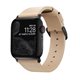 Nomad Modern correa Apple Watch 38/40 mm beige/negro