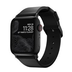Nomad Modern correa Apple Watch 38/40 mm negro/negro