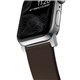 Nomad Active correa piel Apple Watch 44/42 mm marrón/gris