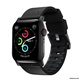 Nomad Active correa piel Apple Watch 44/42 mm negro/negro