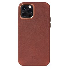 Decoded funda piel iPhone 12 / 12 Pro marrón