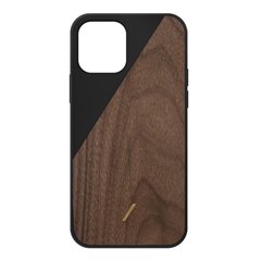 Native Union Clic Wooden funda madera iPhone 12 / 12 Pro negro