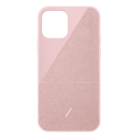 Native Union Clic Canvas funda iPhone 12 / 12 Pro rosa