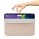 Funda Pipetto Ultra Slim Origami iPad Pro 12,9" 4º Gen 2020 rosa