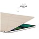 Funda Pipetto Ultra Slim Origami iPad Pro 12,9" 4º Gen 2020 rosa