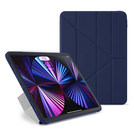 Funda Pipetto Origami No1 iPad Pro 11" 3º Gen 2021 azul oscuro