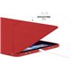 Funda Pipetto Origami No1 iPad Pro 11" 3º Gen 2021 rojo