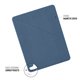 Funda Pipetto Origami No1 iPad Pro 12,9" 5ª Gen 2021 azul