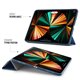 Funda Pipetto Origami No1 iPad Pro 12,9" 5ª Gen 2021 azul