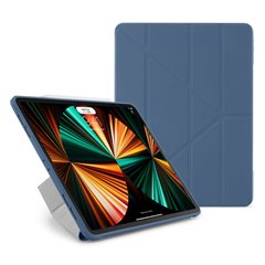 Funda Pipetto Origami No1 iPad Pro 12,9" 5ª Gen 2021 azul