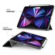 Funda Pipetto Origami Pencil No3 iPad Pro 11" 3º Gen 2021 gris oscuro