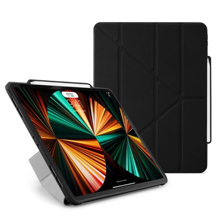 Funda Pipetto Origami Pencil No3 iPad Pro 12,9" 5ª Gen 2021 negra