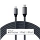 Satechi cable Lightning a USB-C 3 metros