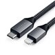 Satechi cable Lightning a USB-C 3 metros