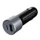 Cargador coche Satechi 72W PD dual USB-C y USB-A gris