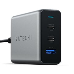 Satechi cargador compacto GaN USB-C 100W PD