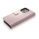 Decoded funda piel MagSafe con billetera iPhone 13 Pro rosa