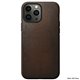 Nomad Modern Case funda piel iPhone 13 Pro Max MagSafe marrón