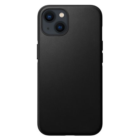 Nomad Modern Case funda piel iPhone 13 MagSafe negro