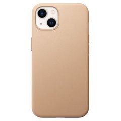 Nomad Modern Case funda piel iPhone 13 MagSafe beige natural