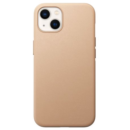 Nomad Modern Case funda piel iPhone 13 MagSafe beige natural