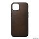 Nomad Modern Case funda piel iPhone 13 MagSafe marrón