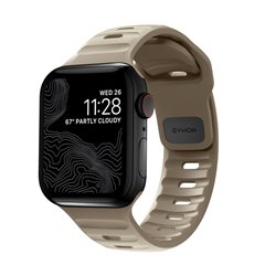 Nomad Sport V2 correa deportiva Apple Watch 42/44/45 mm beige duna