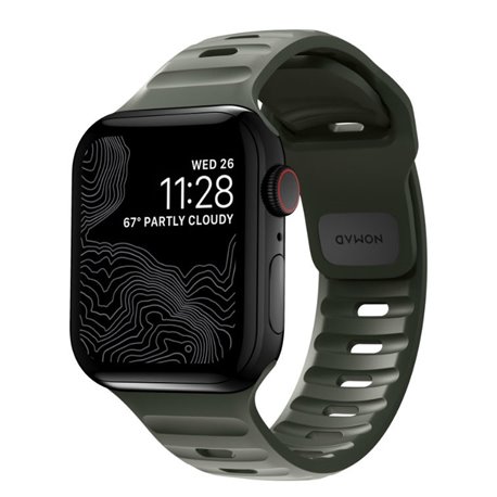 Nomad Sport V2 correa deportiva Apple Watch 42/44/45 mm azul marino