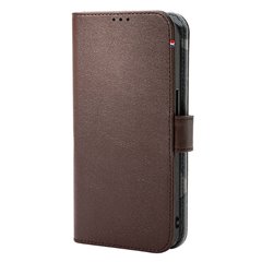 Decoded funda piel MagSafe con billetera iPhone 13 Pro Max marrón