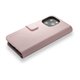 Decoded funda piel MagSafe con billetera iPhone 13 Pro Max rosa