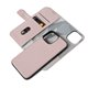 Decoded funda piel MagSafe con billetera iPhone 13 Pro Max rosa