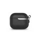 Moshi Pebbo Luxe funda piel AirPods 3ª gen negro