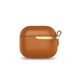 Moshi Pebbo Luxe funda piel AirPods 3ª gen marrón