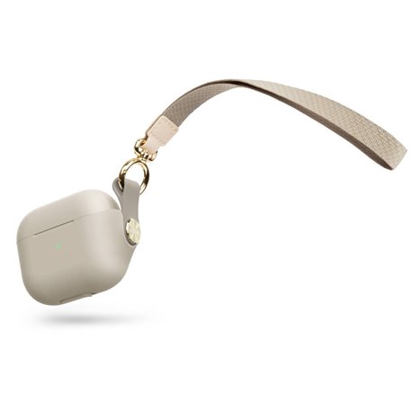 Moshi Pebbo funda AirPods 3ª gen beige