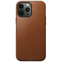 Nomad Modern Case funda piel iPhone 13 Pro Max MagSafe tangerine