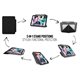 Funda Pipetto Origami Shield Pencil iPad Air 10,9" 4º Gen 2020 negra