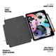 Funda Pipetto Origami Shield Pencil iPad Air 10,9" 4º Gen 2020 negra