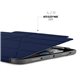 Funda Pipetto Origami Shield Pencil iPad Air 10,9" 4º Gen 2020 azul oscuro