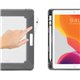 Funda Pipetto Origami Shield Pencil iPad Air 10,2" 9ª/8ª/7ª gen gris