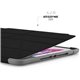 Funda Pipetto Origami Shield Pencil iPad Air 10,2" 9ª/8ª/7ª gen negro