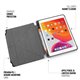 Funda Pipetto Origami Shield Pencil iPad Air 10,2" 9ª/8ª/7ª gen negro